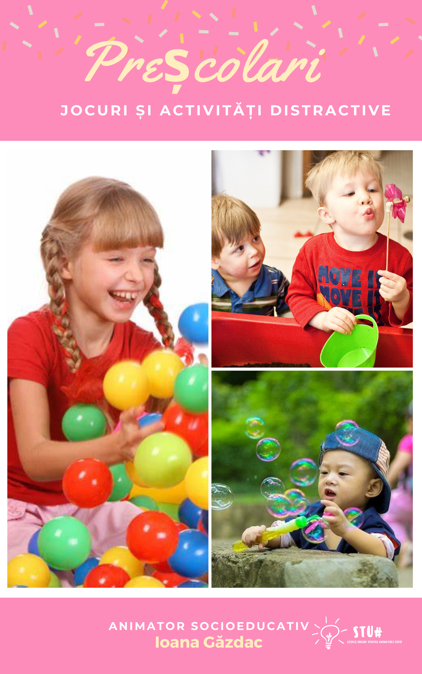 Caracteristici vârstă 3-6 ani și ce jocuri și activități putem desfășura cu ei